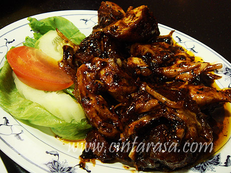 Nasi Ayam Black Pepper Restoran Baser Cintarasa